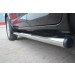 Руссталь TRT-1001512 пороги труба d 76 с накладками (вариант 2) на Toyota RAV 4 2010-2012
