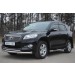 Руссталь TRT-1001513 пороги труба d 76 с накладками (вариант 3) на Toyota RAV 4 2010-2012