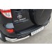 Руссталь TRZ-100509 защита заднего бампера d63/42 (уголки) на Toyota RAV 4 2010-2012
