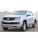 Руссталь VAKT-0015632 пороги труба d76 с накладкой (вариант 2) на Volkswagen Amarok 2013-