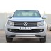 Руссталь VAKZ-001562 защита переднего бампера d63 (секции) 75х42 (дуга) на Volkswagen Amarok 2013-