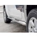 Руссталь VAMT-0025401 пороги труба d76 с накладкой (вариант 1) на Volkswagen Amarok 2016-