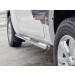 Руссталь VAMT-0025403 пороги труба d76 с накладкой (вариант 3) на Volkswagen Amarok 2016-