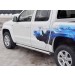 Руссталь VAMT-0025413 пороги труба d76 (вариант 3) на Volkswagen Amarok 2016-