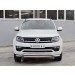 Руссталь VAMZ-002532 защита переднего бампера d63 волна-75х42 дуга на Volkswagen Amarok 2016-