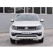 Руссталь VAMZ-002533 защита переднего бампера d63 дуга-d63 секции+клыки на Volkswagen Amarok 2016-