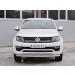 Руссталь VAMZ-002534 защита переднего бампера d63 секция на Volkswagen Amarok 2016-