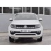 Руссталь VAMZ-002535 защита переднего бампера d63 секция-d63 уголки на Volkswagen Amarok 2016-