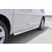 Руссталь VCTT-0023142 пороги труба d63 левый (вариант 2) на Volkswagen Multivan Caravella Transporter Т6 2016 (короткая база)