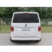 Руссталь VCTZ-002318 защита заднего бампера 75х42 дуга на Volkswagen Multivan Caravella Transporter Т6 2016 (короткая база)