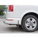 Руссталь VCTZ-002318 защита заднего бампера 75х42 дуга на Volkswagen Multivan Caravella Transporter Т6 2016 (короткая база)
