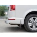 Руссталь VCTZ-002320 защита заднего бампера d63 дуга на Volkswagen Multivan Caravella Transporter Т6 2016 (короткая база)
