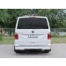 Руссталь VCTZ-002322 защита заднего бампера уголки d42 секция на Volkswagen Multivan Caravella Transporter Т6 2016 (короткая база)
