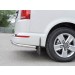 Руссталь VCTZ-002322 защита заднего бампера уголки d42 секция на Volkswagen Multivan Caravella Transporter Т6 2016 (короткая база)