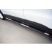 Руссталь VGO-000496 пороги труба d75х42 овал с накладками на Volkswagen Tiguan Track & Field (Track & Style) 2011-