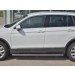 Руссталь VGO-002717 пороги труба 75х42 овал с проступью на Volkswagen Tiguan 2017-