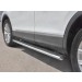 Руссталь VGO-002718 пороги труба 120х60 овал с проступью на Volkswagen Tiguan 2017-