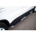 Руссталь VGT-0004941 пороги труба d76 с накладками (вариант 1) на Volkswagen Tiguan Track & Field (Track & Style) 2011-