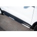 Руссталь VGT-0004942 пороги труба d76 с накладками (вариант 2) на Volkswagen Tiguan Track & Field (Track & Style) 2011-