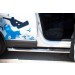 Руссталь VGT-0009922 пороги труба d76 с накладками (вариант 2) на Volkswagen Tiguan Sport & Style (Trend & Fun) 2011-