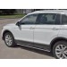 Руссталь VGT-0027203 пороги труба d42 секции (вариант 3) на Volkswagen Tiguan 2017-