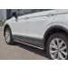 Руссталь VGT-0027203 пороги труба d42 секции (вариант 3) на Volkswagen Tiguan 2017-