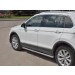 Руссталь VGT-0027211 пороги труба d63 секции (вариант 1) на Volkswagen Tiguan 2017-