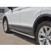 Руссталь VGT-0027211 пороги труба d63 секции (вариант 1) на Volkswagen Tiguan 2017-