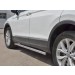 Руссталь VGT-0027212 пороги труба d63 секции (вариант 2) на Volkswagen Tiguan 2017-