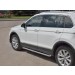 Руссталь VGT-0027213 пороги труба d63 секции (вариант 3) на Volkswagen Tiguan 2017-