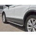 Руссталь VGT-0027213 пороги труба d63 секции (вариант 3) на Volkswagen Tiguan 2017-