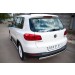Руссталь VGZ-000499 защита заднего бампера d75х42 овал на Volkswagen Tiguan Track & Field (Track & Style) 2011-