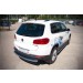 Руссталь VGZ-000986 защита заднего бампера d76 на Volkswagen Tiguan Sport & Style (Trend & Fun) 2011-