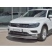 Руссталь VGZ-002711 защита переднего бампера d42 секции на Volkswagen Tiguan 2017- (кроме Off Road)