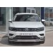Руссталь VGZ-002712 защита переднего бампера d42 секции-d42 дуга на Volkswagen Tiguan 2017- (кроме Off Road)