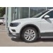 Руссталь VGZ-002716 защита переднего бампера d63 секции-d42 дуга на Volkswagen Tiguan 2017- (кроме Off Road)
