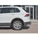 Руссталь VGZ-002723 защита заднего бампера d63/d42/d63 уголки на Volkswagen Tiguan 2017- (кроме Off Road)