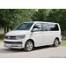 Руссталь VTCZ-002330 защита переднего бампера d42 секция-d42секция на Volkswagen Caravella Transporter T6 2016 (длинная База)