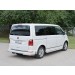 Руссталь VTCZ-002340 защита заднего бампера уголки d42 секция на Volkswagen Caravella Transporter T6 2016 (длинная База)