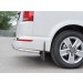 Руссталь VTCZ-002340 защита заднего бампера уголки d42 секция на Volkswagen Caravella Transporter T6 2016 (длинная База)