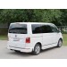 Руссталь VTCZ-002341 защита заднего бампера уголки d63 секция на Volkswagen Caravella Transporter T6 2016 (длинная База)