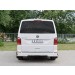 Руссталь VTCZ-002341 защита заднего бампера уголки d63 секция на Volkswagen Caravella Transporter T6 2016 (длинная База)