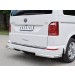 Руссталь VTCZ-002341 защита заднего бампера уголки d63 секция на Volkswagen Caravella Transporter T6 2016 (длинная База)