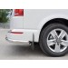 Руссталь VTCZ-002341 защита заднего бампера уголки d63 секция на Volkswagen Caravella Transporter T6 2016 (длинная База)