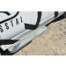 Руссталь VTKL-001399 пороги труба d42 с листом на Volkswagen Multivan 2010-