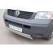 Руссталь VTRZ-000602 защита переднего бампера d75х42_d75х42 овалы на Volkswagen Transporter kasten 2003-2009