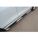 Руссталь VTT-0007022 пороги труба d76 с накладками (вариант 2) на Volkswagen Touareg 2010-2013