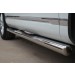 Руссталь VTT-0007023 пороги труба d76 с накладками (вариант 3) на Volkswagen Touareg 2010-2013