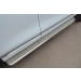 Руссталь VTT-001070 пороги труба d42 с листом на Volkswagen Touareg 2010-2013