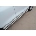 Руссталь VTT-001071 пороги труба 75х42 с проступью на Volkswagen Touareg 2010-2013